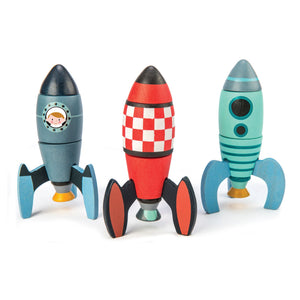 Tender Leaf Toys Rocket Construction
