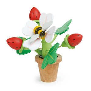 Tender Leaf Toys Strawberry Flowerpot Set