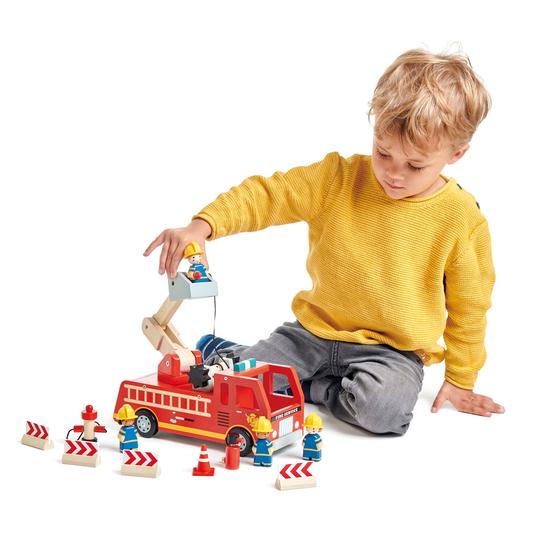 Tender Leaf Toys Fire Engine