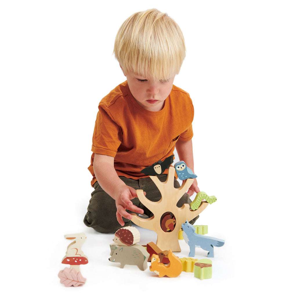 Tender Leaf Toys Stacking Forest