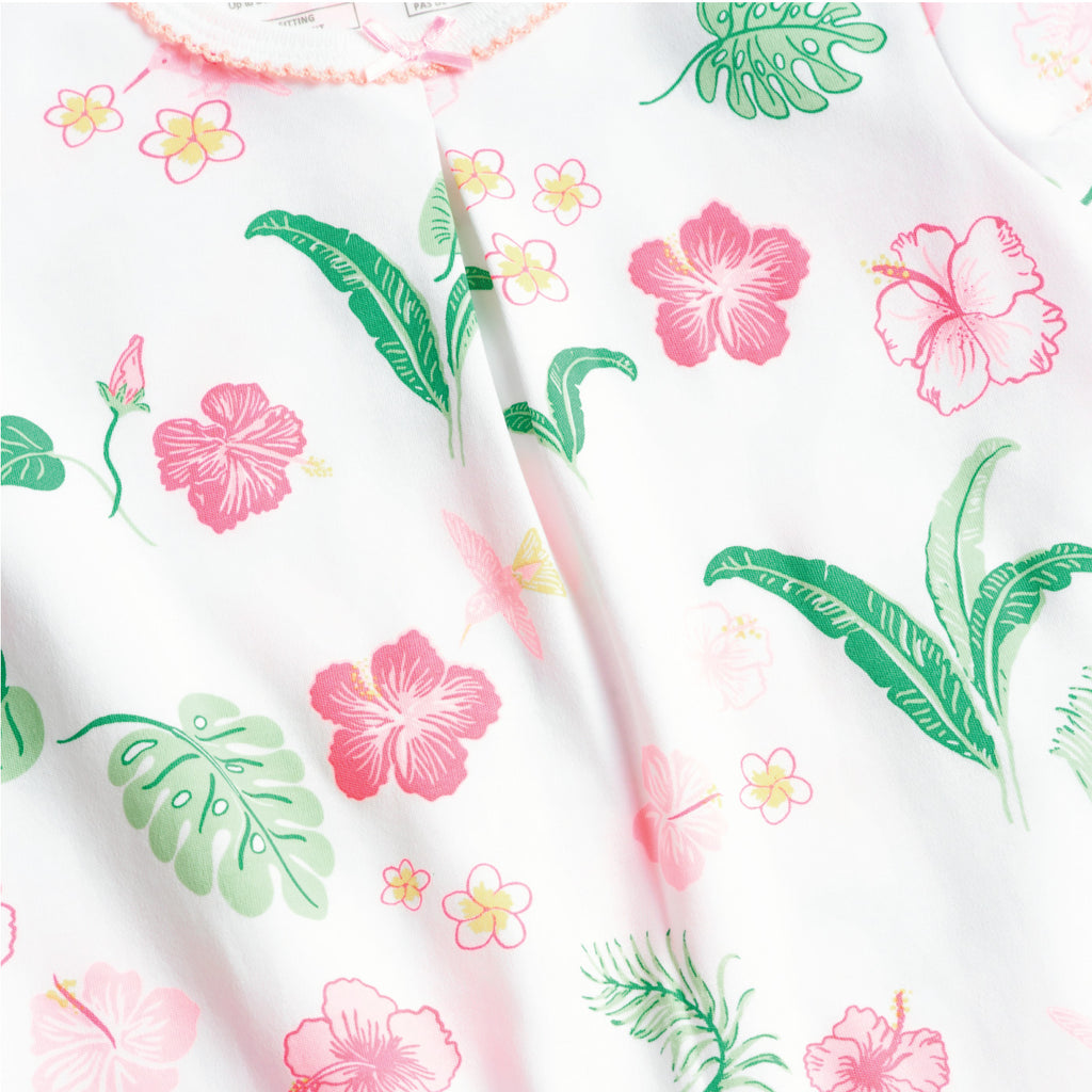 Petidoux Girl's Tropical Paradise Short Pajama Set
