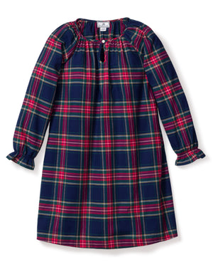 Petite Plume Children's Delphine Nightgown in Windsor Tartan