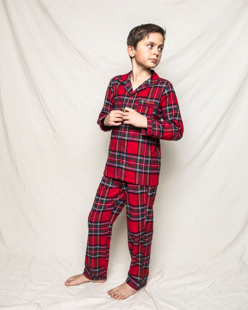Petite Plume Imperial Tartan Children's Pajama Set
