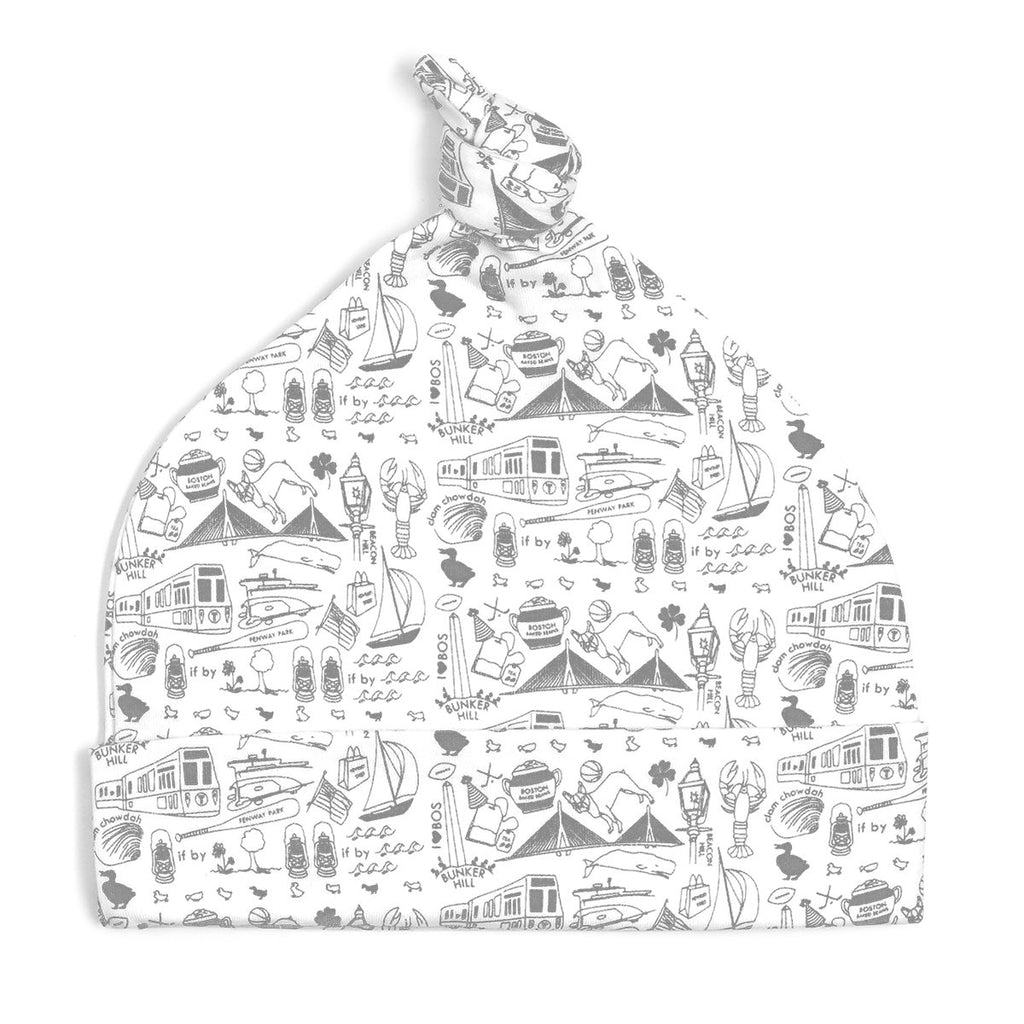 Joy Street Kids Boston Baby Hat in Cloud Gray