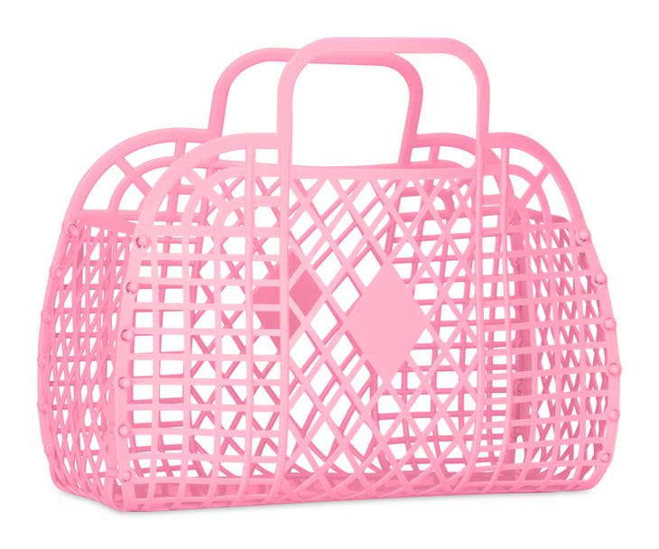Iscream Large Jelly Bag in Pink
