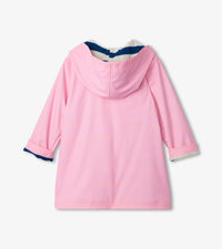 Hatley Classic Pink and Navy Splash Jacket