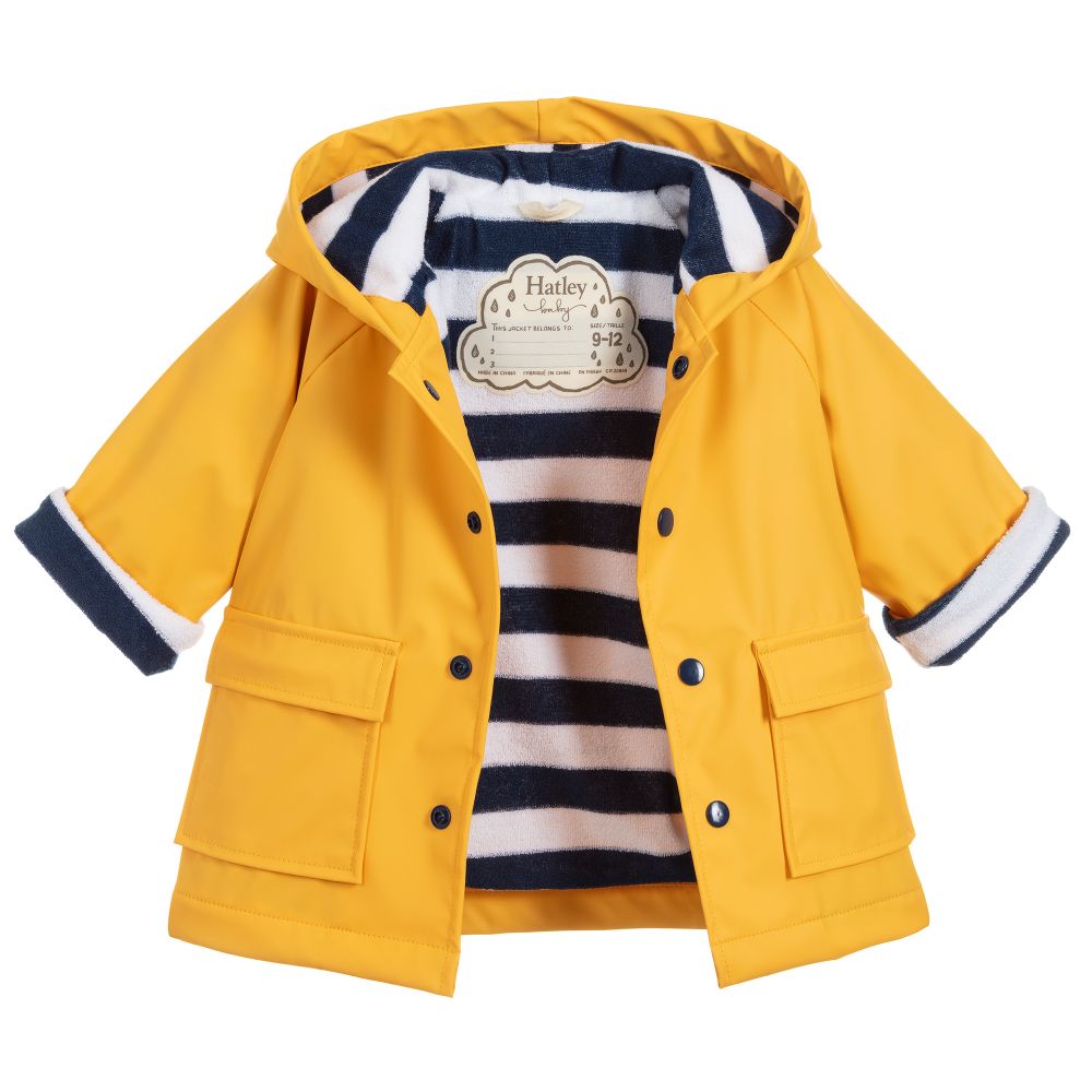 Hatley Baby Raincoat in Yellow