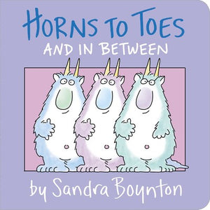 Horns to Toes Board Book by Sandra Boynton