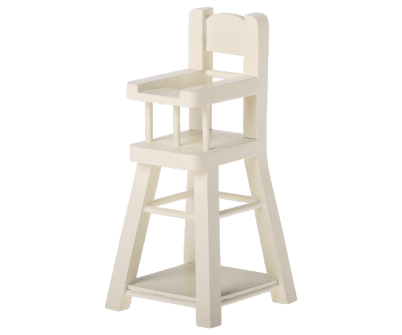 Maileg Micro Size High Chair in White