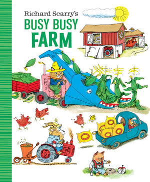 Busy Busy Farm Board Book by Richard Scarry