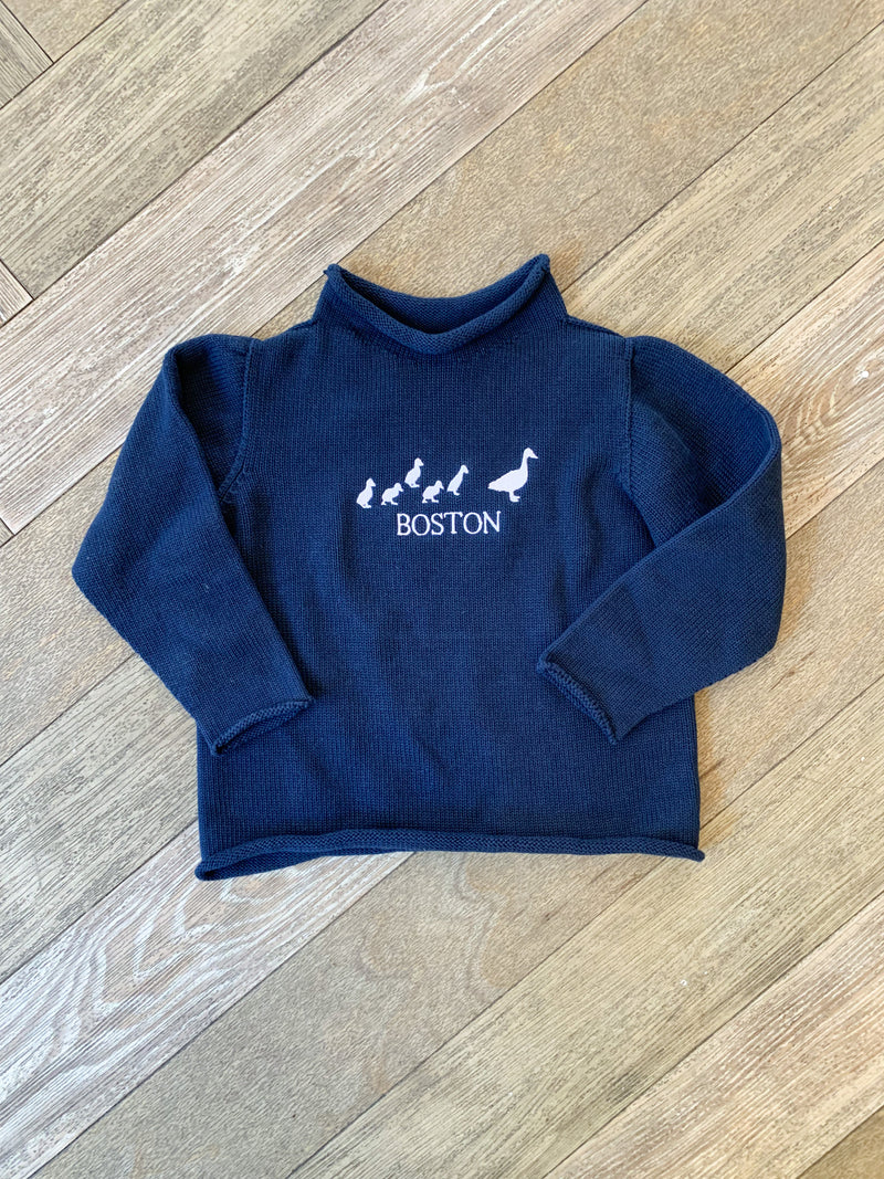 Whitney + Winston Ducklings Roll Neck Sweater - Multiple Colors!