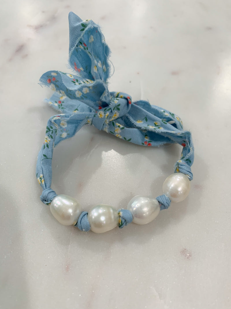 Shabby for Me Assorted Pearl Wrap Bracelet
