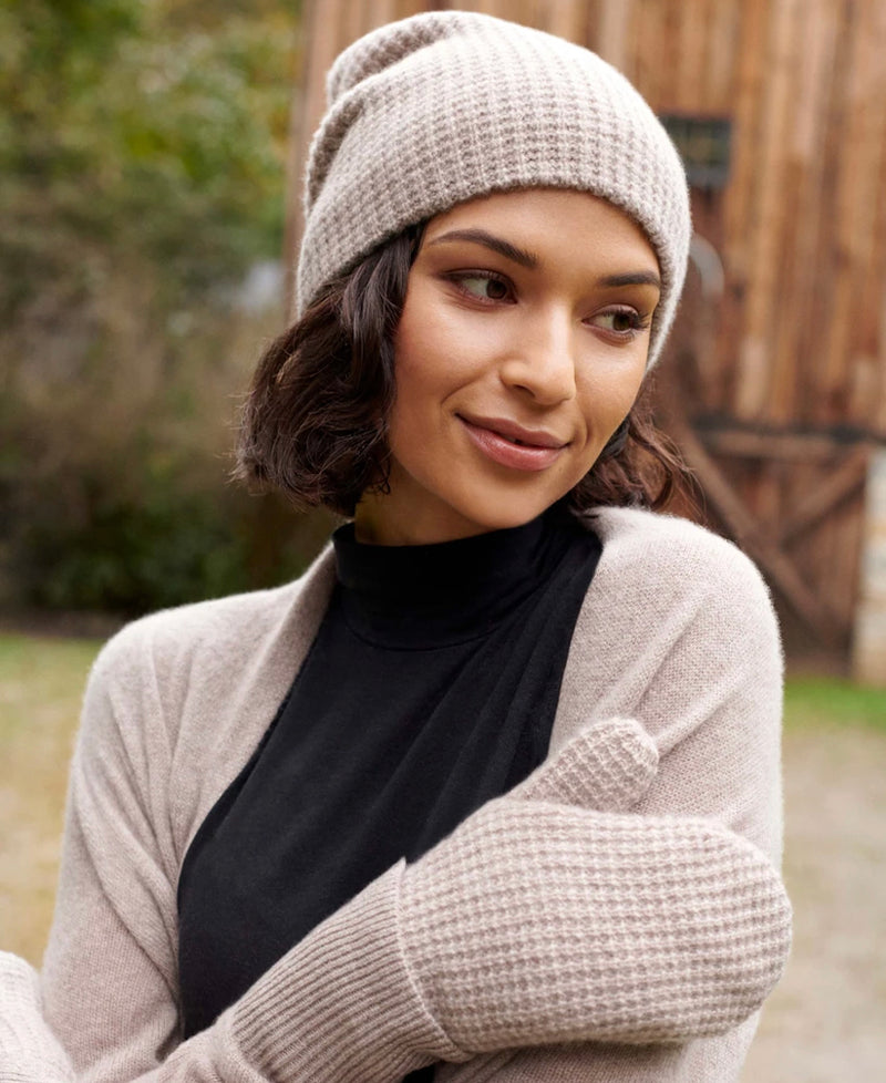 White + Warren Cashmere Thermal Beanie - Multiple Colors!