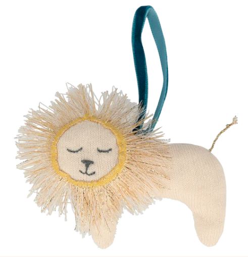 Meri Meri Knitted Lion Tree Decoration