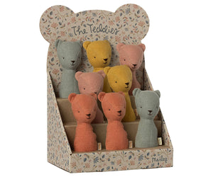 Maileg Lullaby Friends Teddy Rattle in Assorted Colors