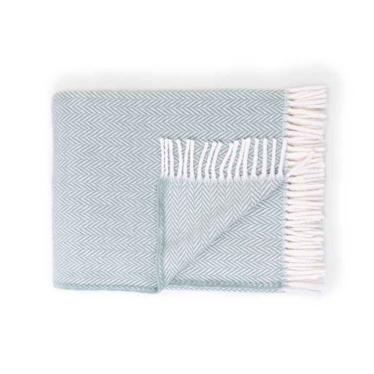 A Soft Idea Plush Herringbone Throw Blanket - Multiple Colors!