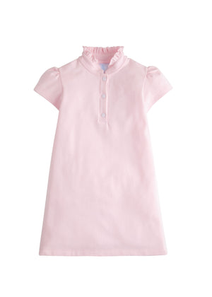Little English Hastings Polo Dress in Light Pink
