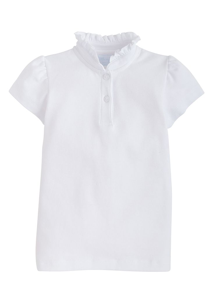 Little English Hastings Polo in White