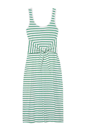 Rails Meg Dress in Sailor Stripe Green